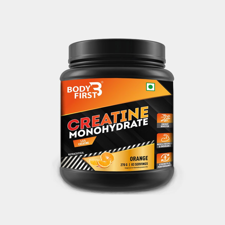 BodyFirst® Creatine Monohydrate 3g for Fitness & Intense Workout | Muscle Strength, Muscle Recovery & Energy Booster