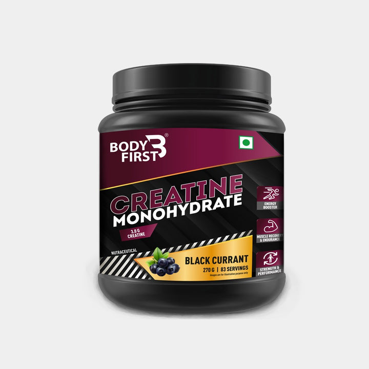 BodyFirst® Creatine Monohydrate 3g for Fitness & Intense Workout | Muscle Strength, Muscle Recovery & Energy Booster