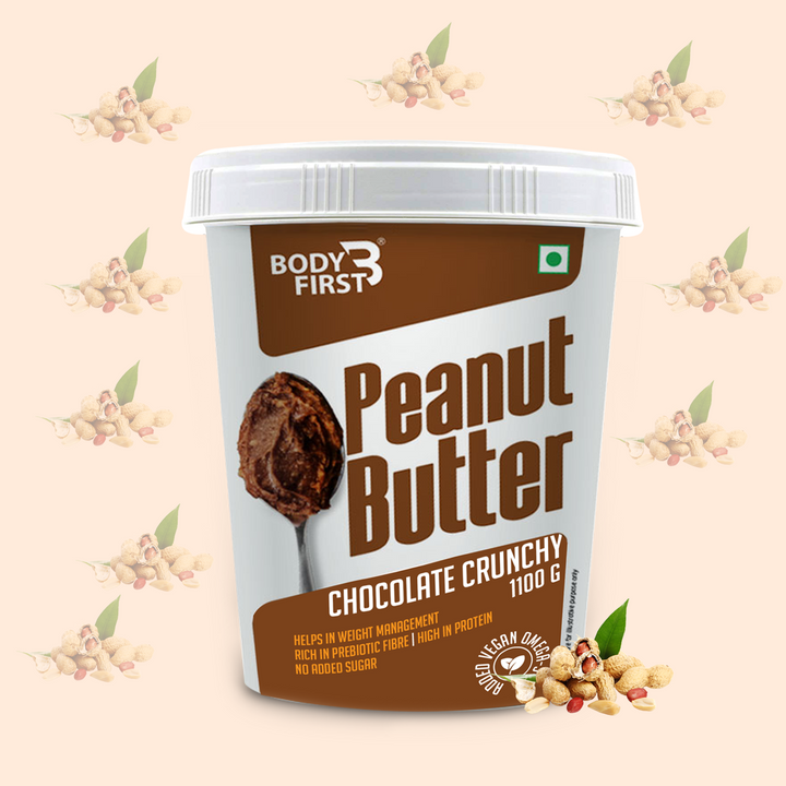 Crunchy chocolate peanut butter